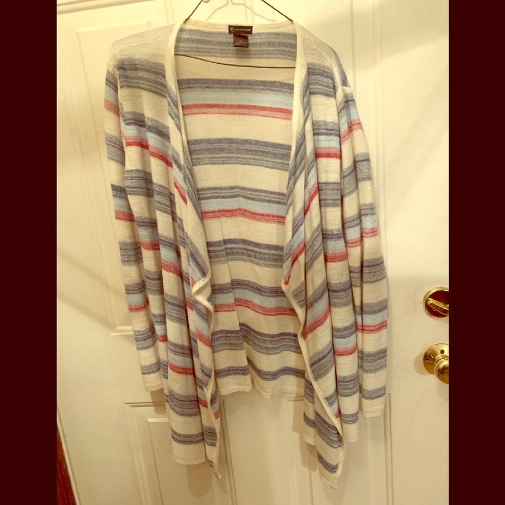 Striped cardigan